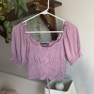 Urban Outfitters Lavender crop top